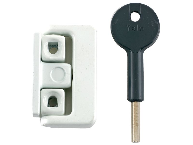 Yale 8K101 Window Latches, White, Pack of 4