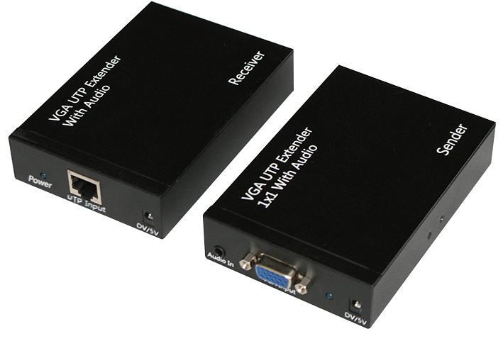Pro Signal - Επεκτατής Σήματος VGA με Ήχο μέσω UTP (300 μέτρα)