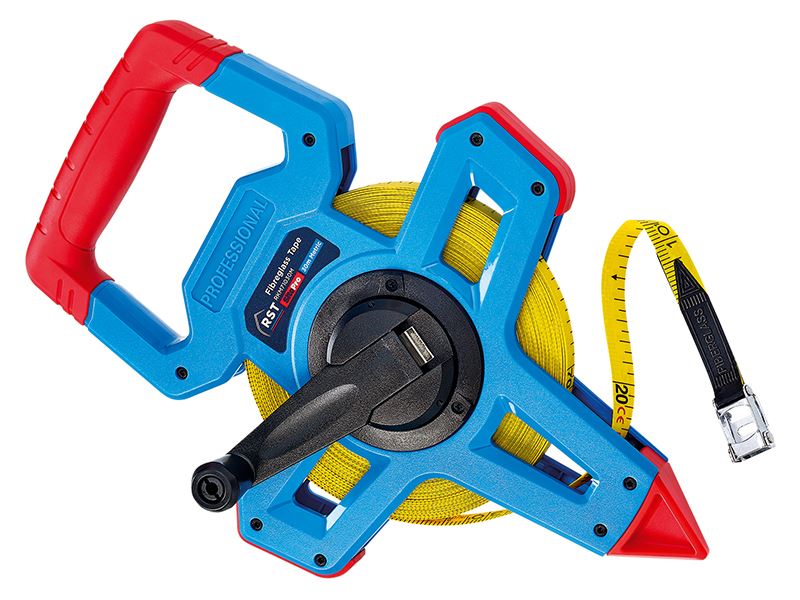 R.S.T. Pita Pengukur Berbingkai Terbuka 30m/100ft (Lebar 13mm)