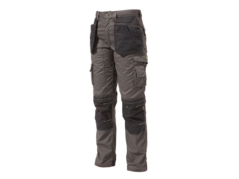 Apache Black & Grey Holster Work Trousers - Waist 42in, Leg 31in