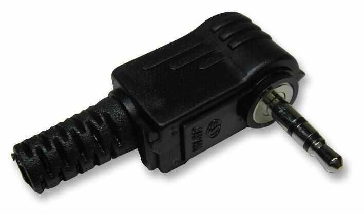 Pro Signal 2.5mm Stereo Right Angle Jack Plug, 2 Pack