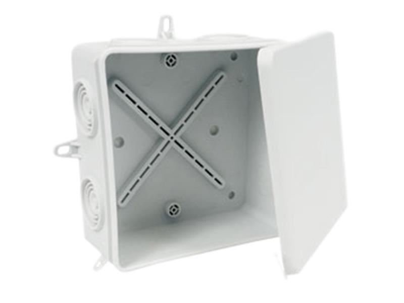 Dencon Square IP54 Junction Box, 100mm