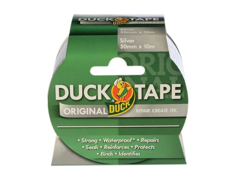 Shurtape Duck Tape Original, 50mm x 10m, Zilver