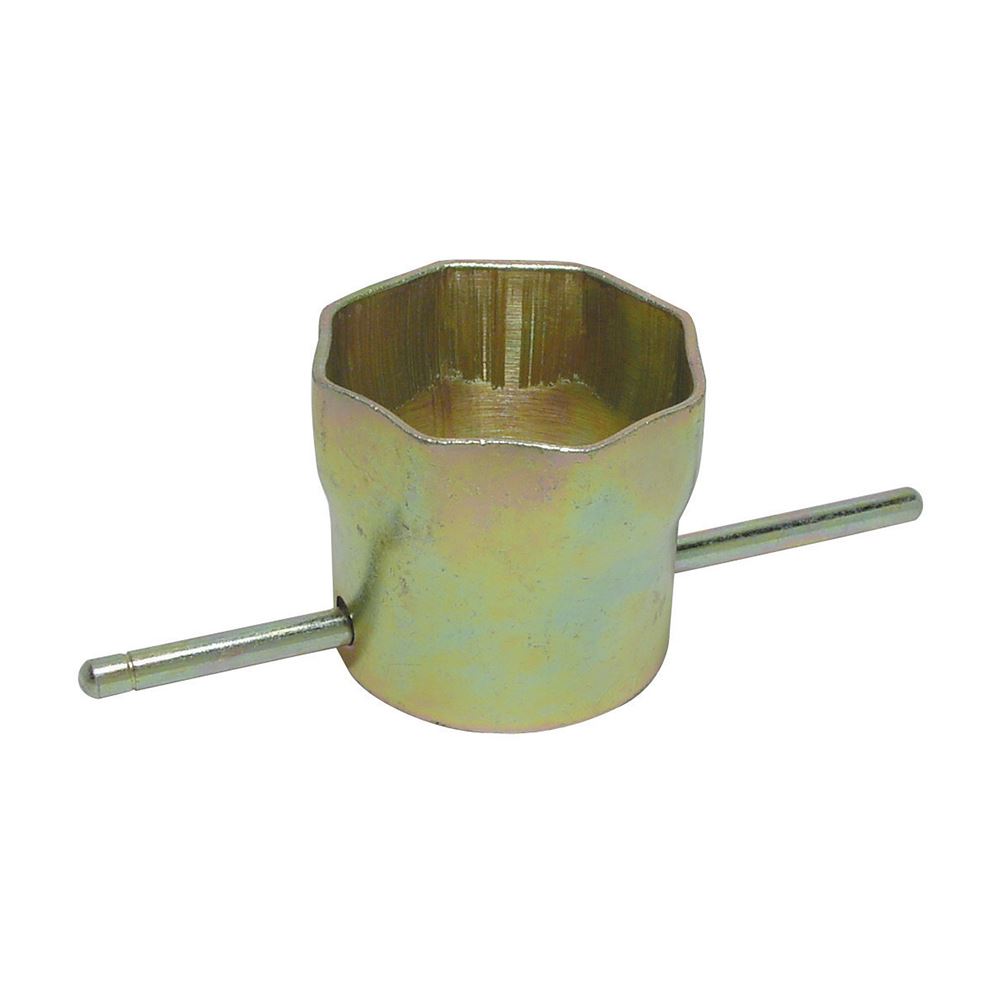 Silverline Immersion Heater Wrench, 86mm (3-3/8”), Yellow Passivated Steel