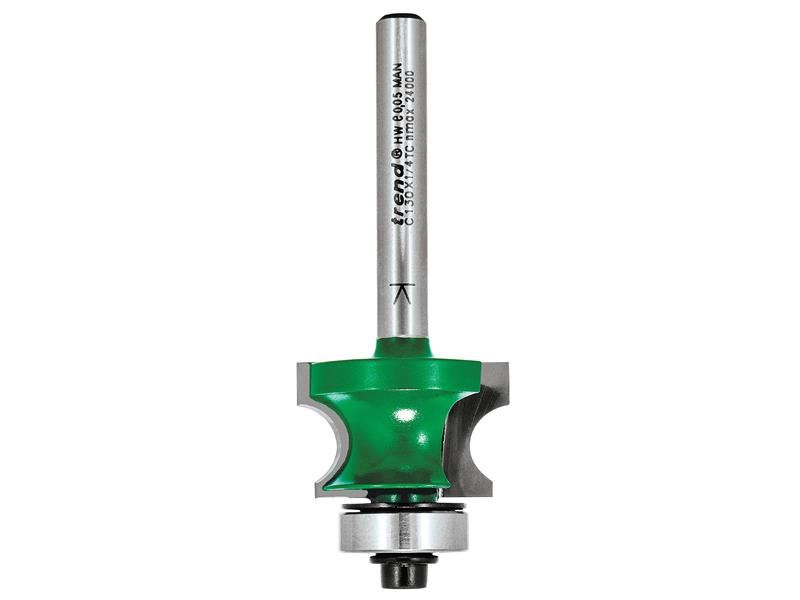 Trend C130 1/4 Inch TCT Bearing Guided Corner Bead, 4.8mm Radius