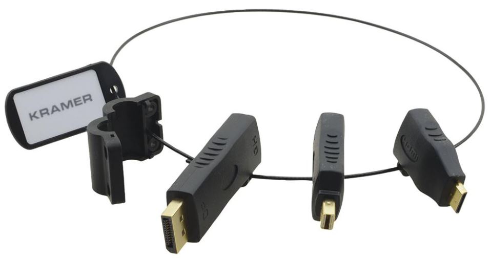 KRAMER - Anneau d'adaptateur HDMI avec DisplayPort, Mini DisplayPort et Mini HD