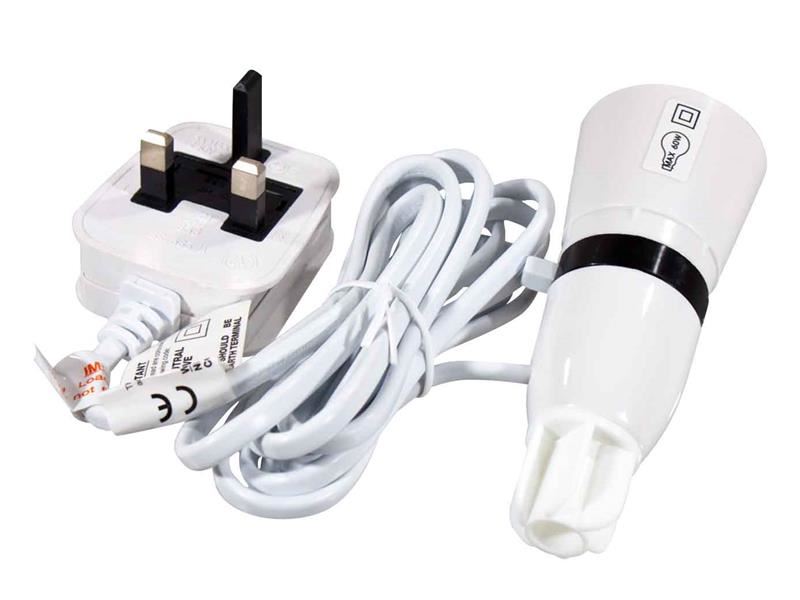 Dencon B22 램프 어댑터 (플렉스 & 플러그 포함, 2m 케이블)