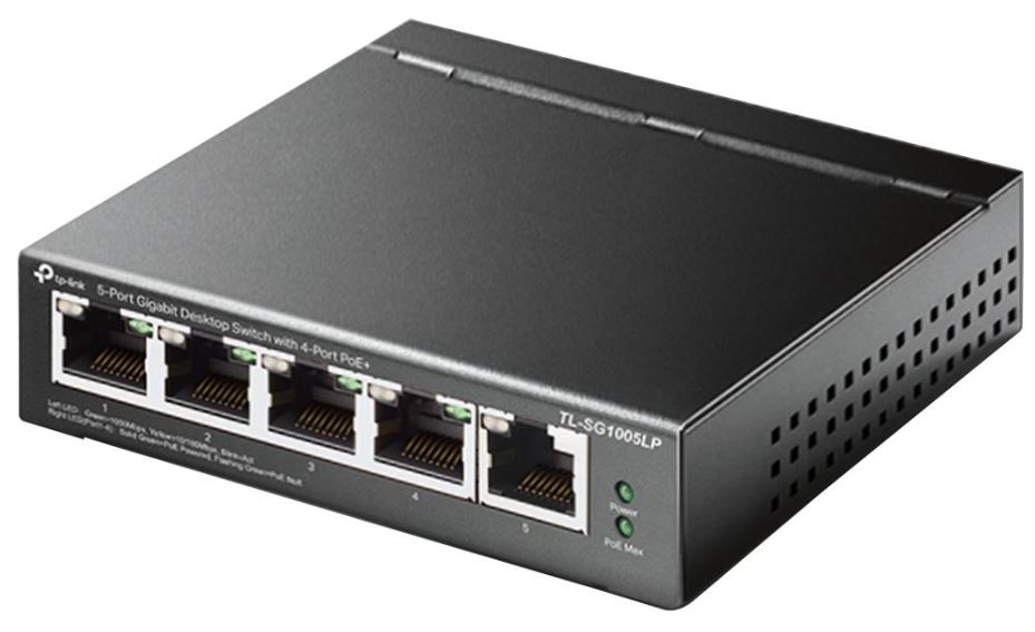 TP-LINK - Suis Desktop 5 Port Gigabit dengan PoE+