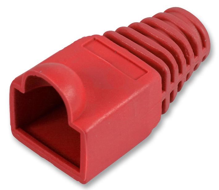 PRO POWER Rinforzo di Tensione per Cavi 6.5mm, Rosso (Confezione da 10)