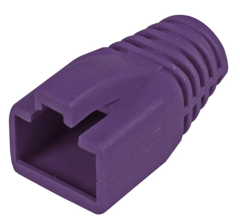 PRO SIGNAL RJ45 스트레인 릴리프 부츠 (보라색, 5개입)
