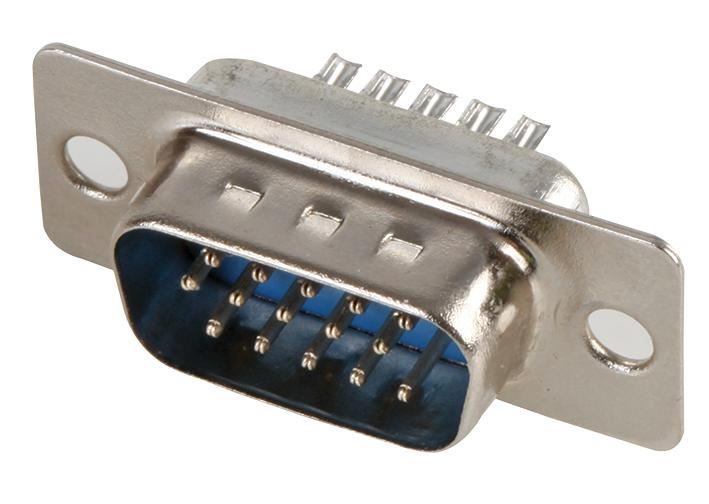 PRO SIGNAL - 15-poliger Hi-Density D-Sub-Stecker, Lötanschluss, 5er Pack