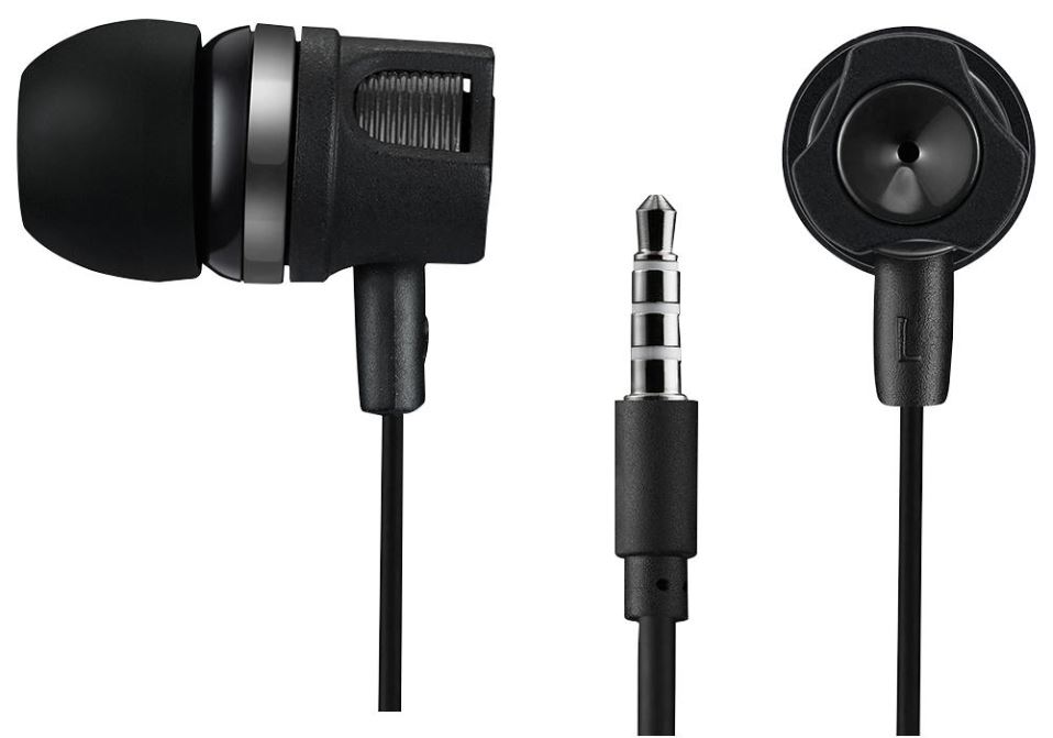 CANYON - Stereo-Kopfhörer mit Inline-Mikrofon, Dunkelgrau