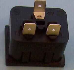 Bulgin PX0598/15/63 C20 IEC Power Inlet, 20A, 250V
