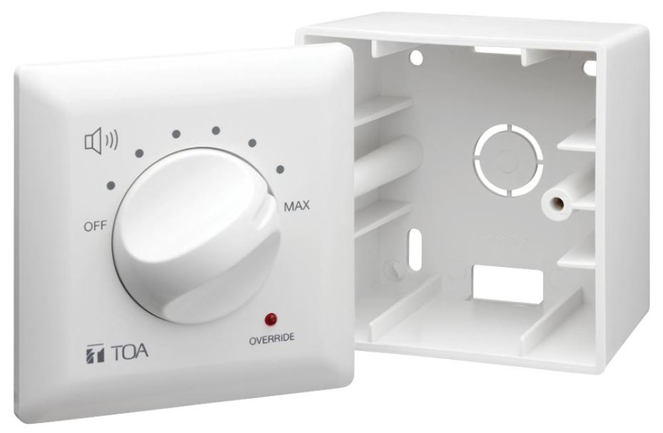 TOA AT-4000 12W Attenuator with Volume Control & Box