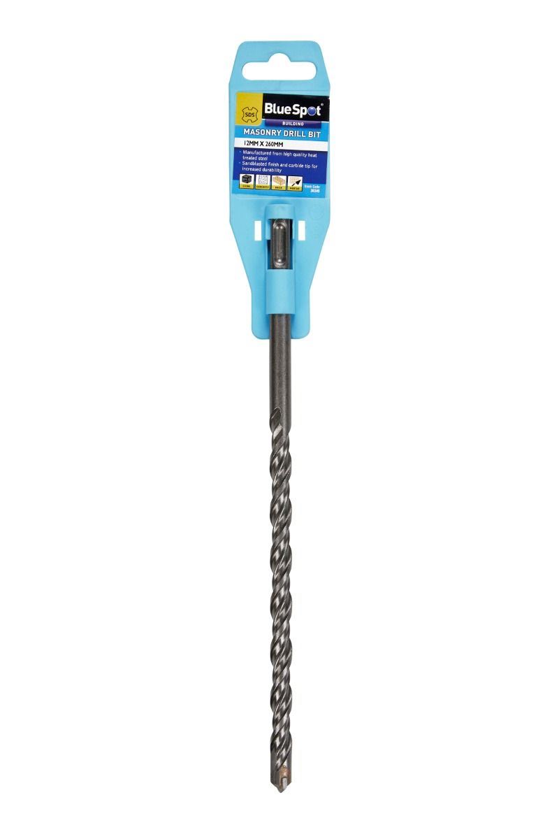 Blue Spot SDS Masonry Drill Bit, 12mm x 260mm