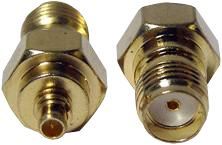 RF SOLUTIONS Adaptador MMCX a Conector SMA, Chapado en Oro