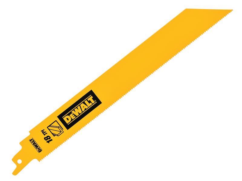 Dewalt Bi-Metall-Sägeblatt 228mm x 18 ZPI für Metall (5er Pack)