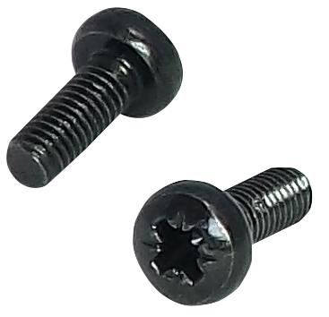 TUK Round Head M3 Pozidrive Screws, 50 Pack