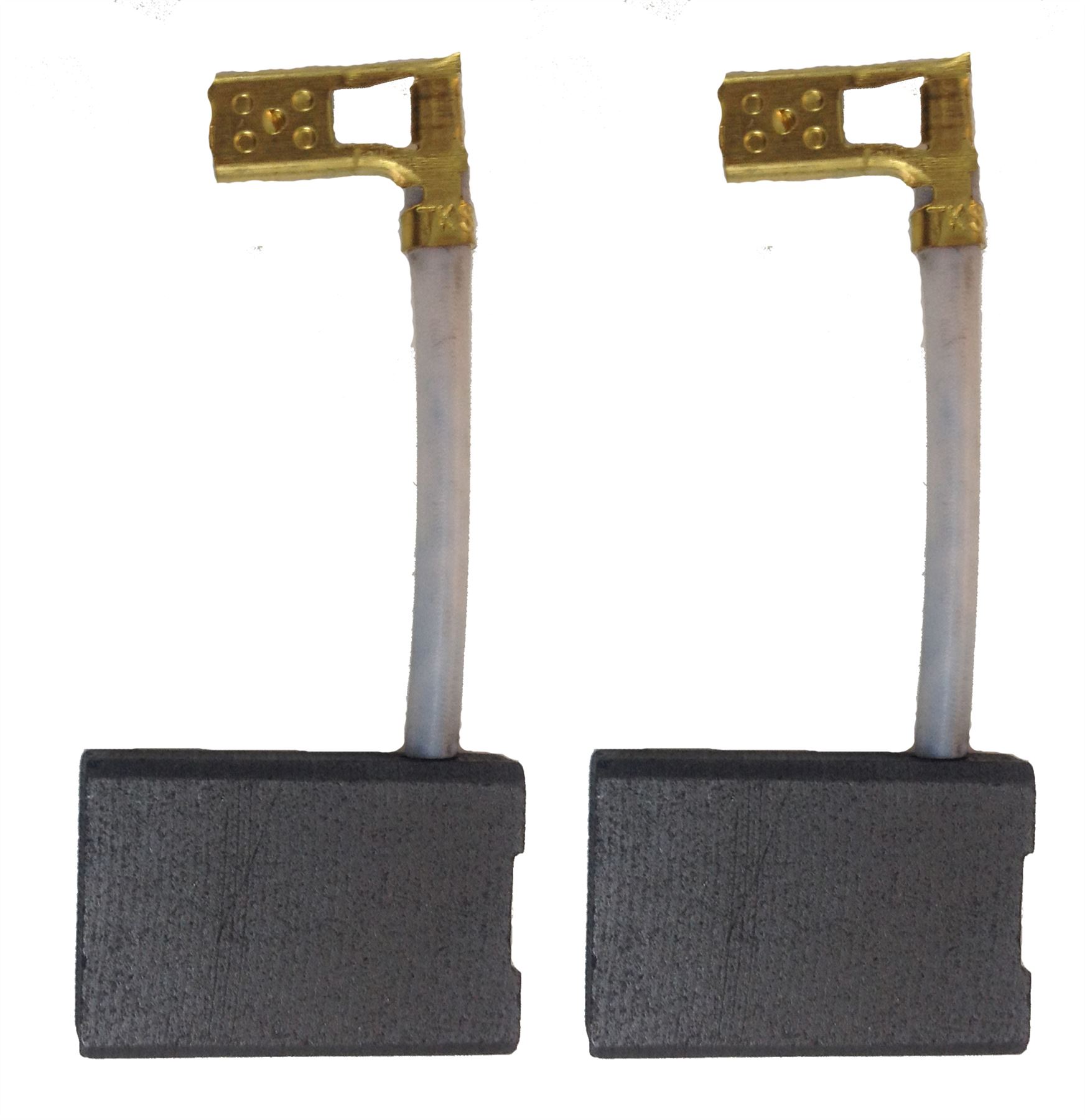 CarbonBr 2x Koolborstels voor Black & Decker/Dewalt Slijpmachine, 6.3 x 16 x 24