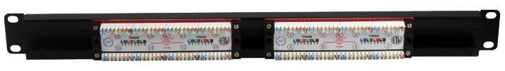 PRO SIGNAL - Panneau de brassage 16 ports Cat6, 1U, RJ45