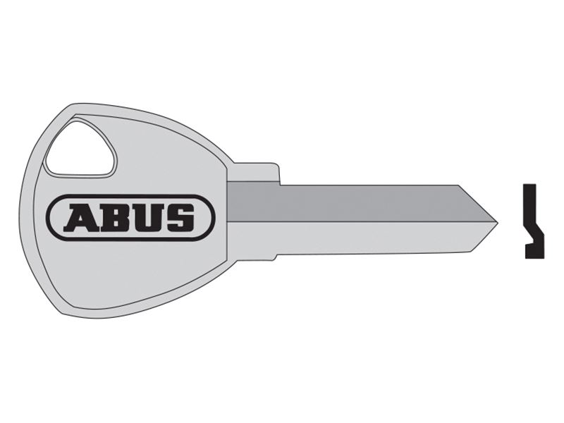 ABUS Llave en Blanco 65/50, 50mm, Serie +60 Antigua