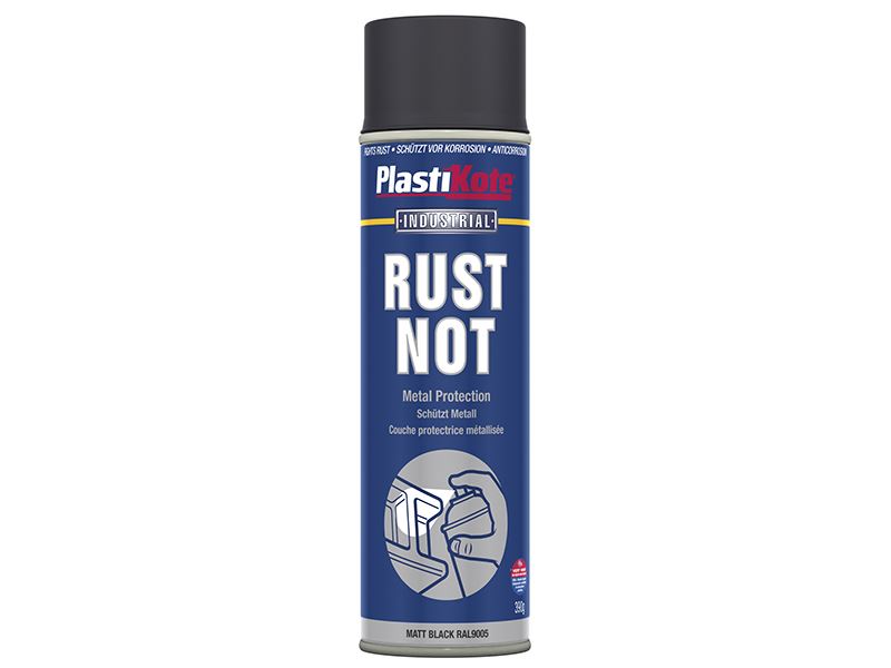 PlastiKote Rostschutz-Sprühlack Matt Schwarz 500ml