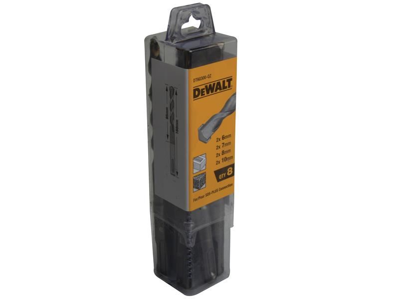 DeWalt DT60300 SDS-Bohrer-Set, 8-tlg.