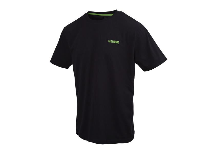 Apache Delta - Μαύρο T-Shirt - XL (44/46in)