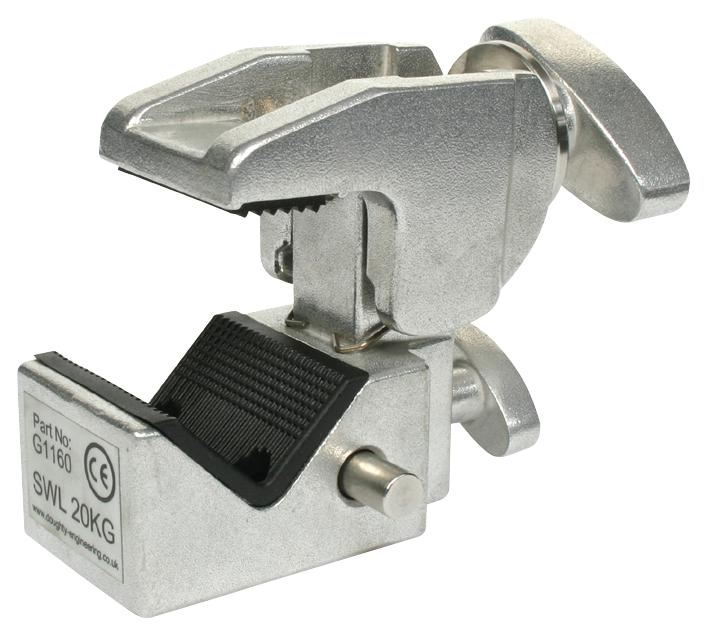 DOUGHTY Supaclamp, 50mm, Capaciteit 40kg, Gewicht 0,45kg