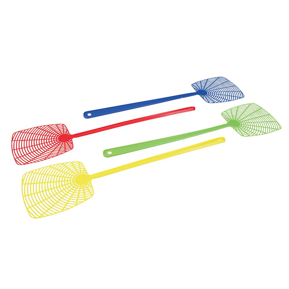 Fixman Vliegenmeppers 4-Pack met Lange Polypropyleen Steel