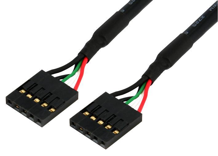 STARTECH - 內部5針USB IDC 主機板連接線，61厘米