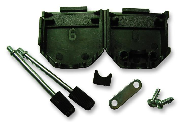 OSSI Capot D Snap Fit 9 voies, Noir