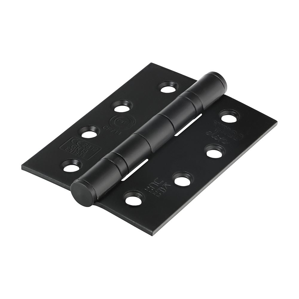Timco - 13級防火門鉸鏈 - 亞黑不銹鋼 (尺寸101 x 76 x 3 - 2件裝)
