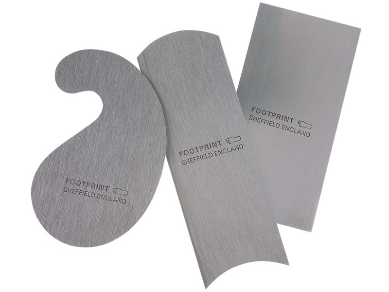 Footprint 242 Shaped Cabinet Scraper Set, 3-Piece