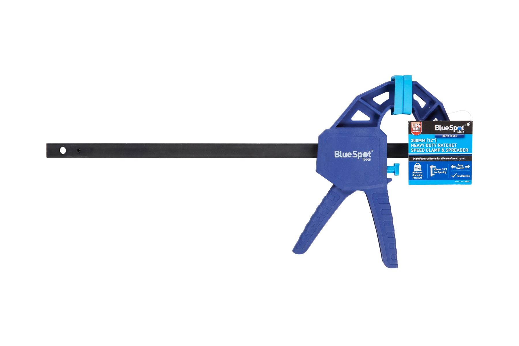 Blue Spot Tools - 300mm (12 Zoll) Schwerlast-Schnellspanner mit Ratschenfunktio