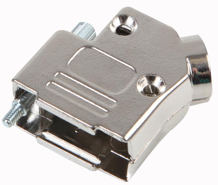 ENCITECH Diecast – Καπάκι Σύνδεσης 9Θυρών, Έξοδος Καλωδίου 45°, Κράμα Ψευδαργύρ