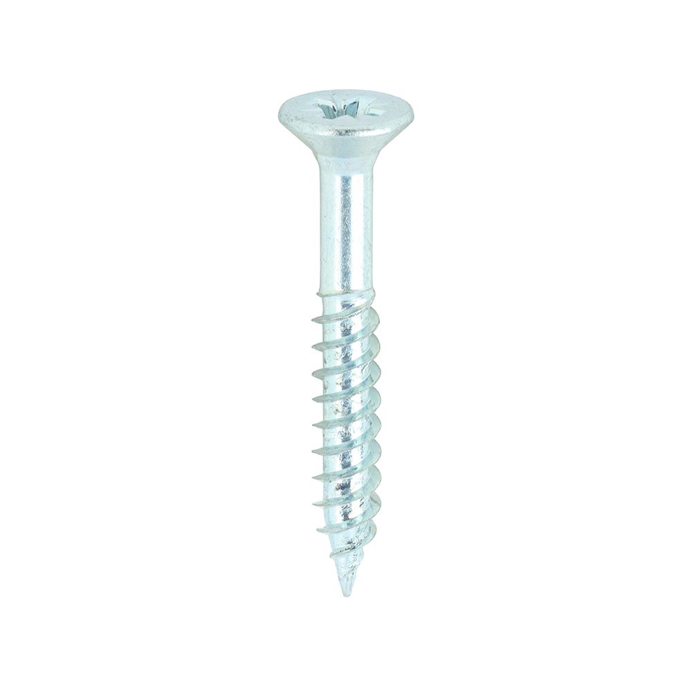 Timco Twin-Threaded Woodscrews PZ Double Countersunk 8x1 1/4in (200pk)