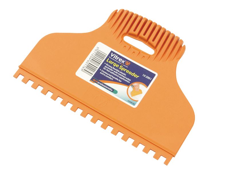 Vitrex Large Spreader with Notched Edge