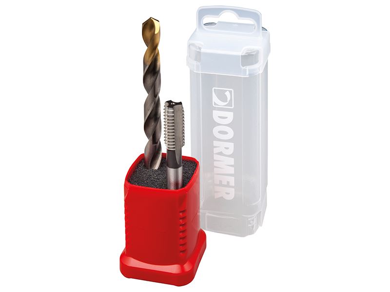 Dormer HSS Duo M8 Second Tap & A002 Drill Bit Set - Σύνολο Εργαλείων Καντηλιού