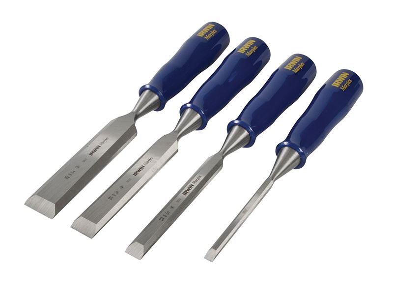 IRWIN Marples Sada dlát M444, modrá rukojeť, 4 ks (6-25mm)