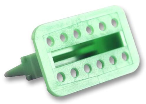 AMPHENOL Green Wedgelock for 12-Way AT Plugs