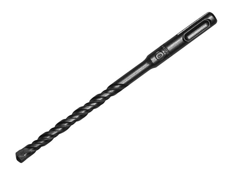Starrett SDS Plus 2-Point Drill Bit, 8mm x 160mm