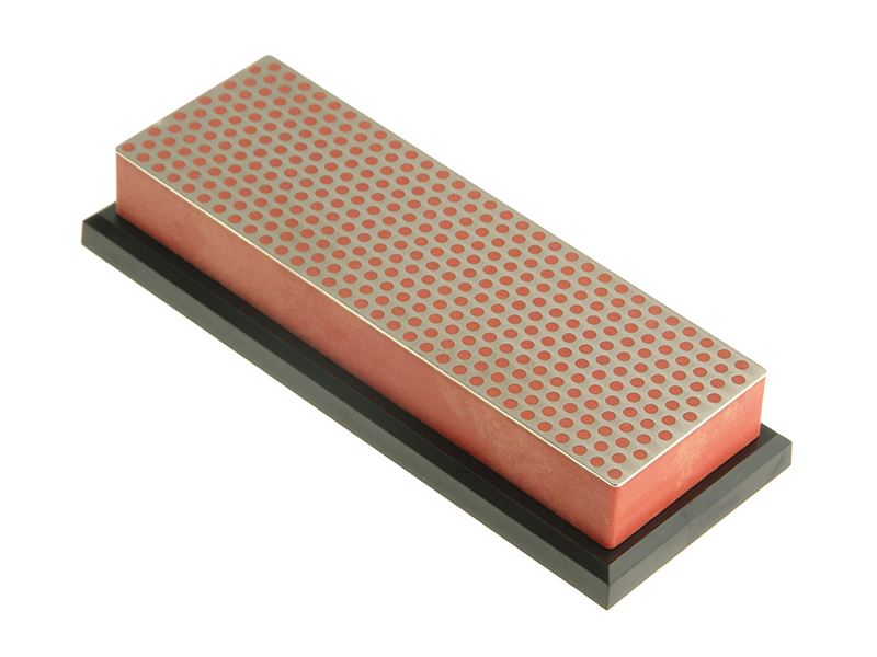 DMT Diamant-Wetzstein 150mm Kunststoffbox Rot 600er Körnung Fein
