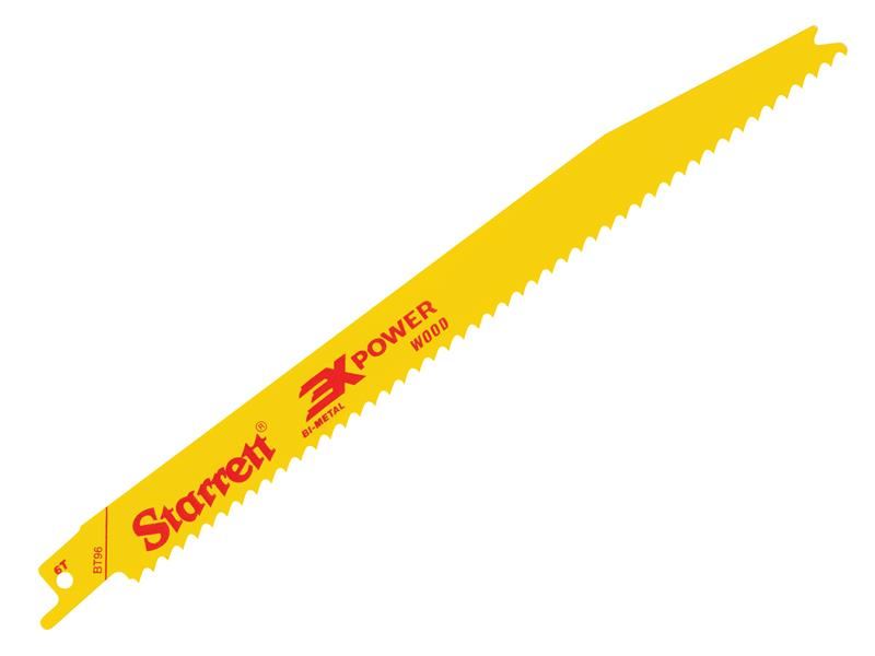 Starrett BT96-5 Bi-Metalové pilové listy pro přímočaré pily, pro dřevo, kuželov