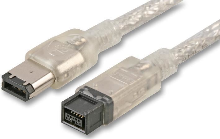 PRO SIGNAL FireWire 800Mbps 9-Pin to 6-Pin Lead, 2m