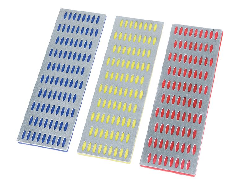 BlueSpot Tools 3-Piece Diamond Stone Set, 150x50mm