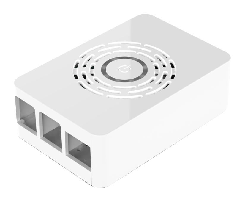 MULTICOMP PRO - Raspberry Pi 4 機殼連電源開關 (白色)