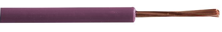 PRO ELEC H05Z-K Vaste Bedradingskabel, 0,75mm², Violet, 100m