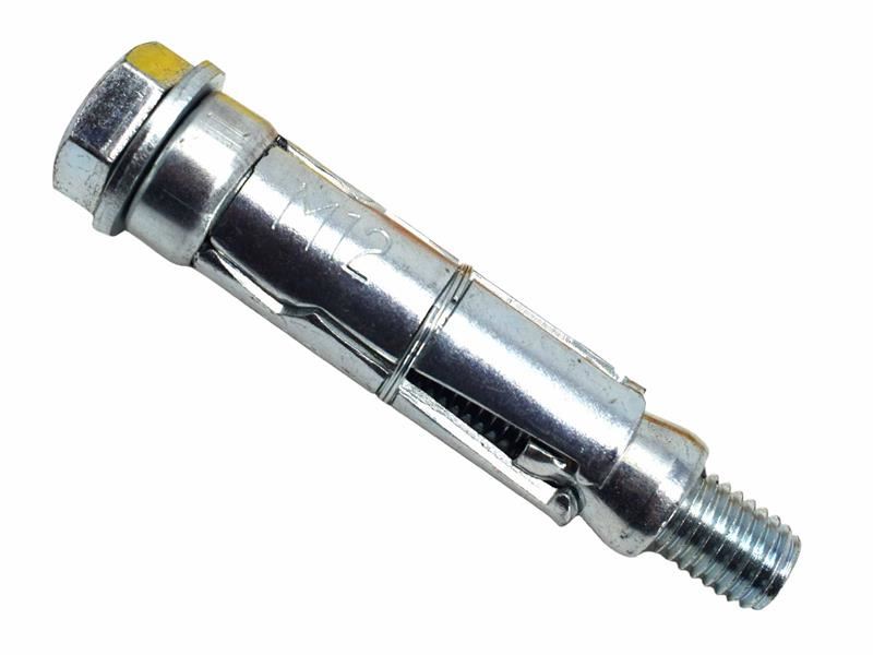 MASONMATE Loose Bolt Shield Anchor M12 x 10mm, Zinc Plated (20 Pack)
