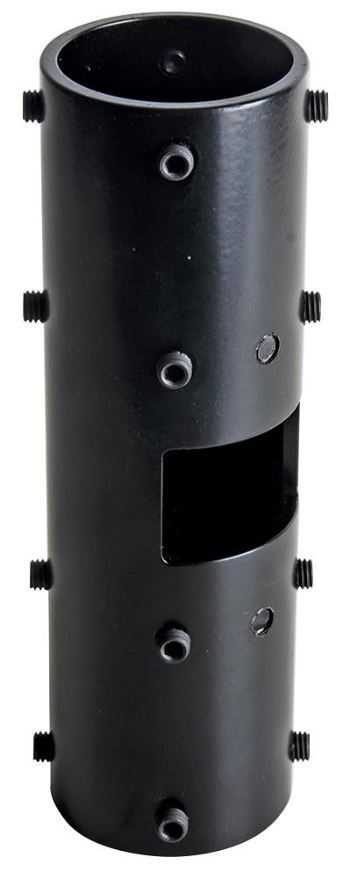 B-TECH System2 50mm Ceiling Mount Pole Joiner, Black